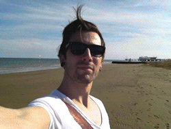 Spinnin around at Lignano beach.